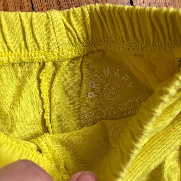 Hanna Andersson Blue Kimono Crossover Bodysuit & Primary Bloomers 60 3-6 - Picture 5 of 6